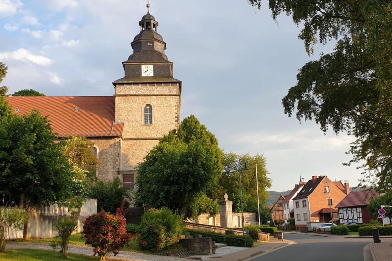 Stilvolle Ferienwohnung Im Eichsfeld Niederorschel Exterior foto